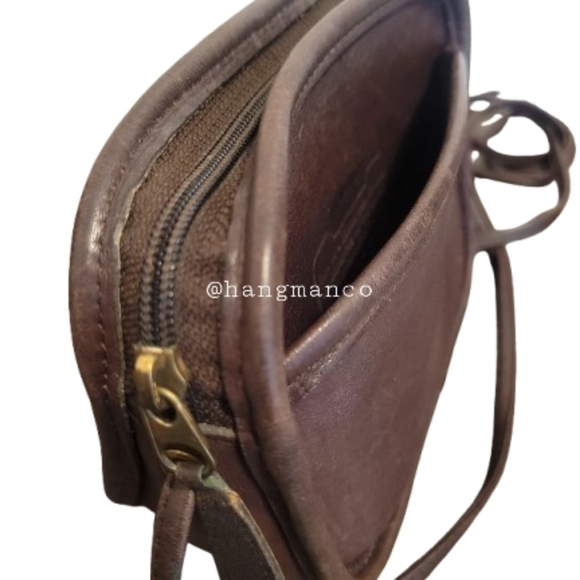 Vintage Coach Mini Crossbody Bag : 9935 Hadley In Mahogany - Picture 12 of 13
